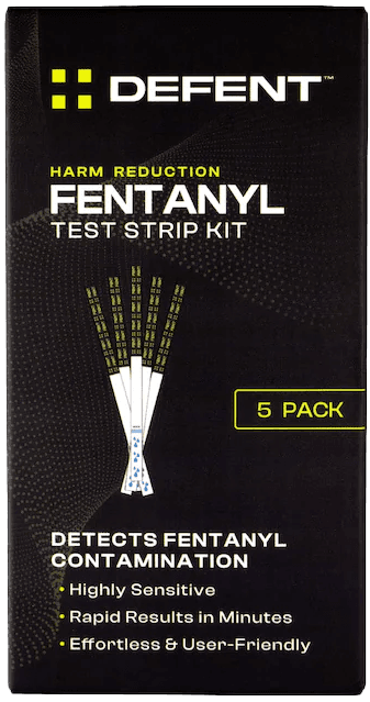 Defent Fentanyl Testing Strips (5 pack)
